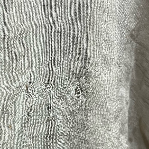 PIAZZA ROMA Made in Italy 100% Silk Blouse Sz XS Top Sheer Silk Overlay Summer - Picture 8 of 16